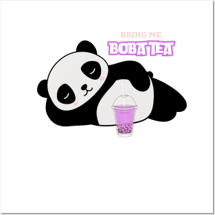 Boba Panda Posters and Art